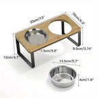 Cat Bowls & Feeding Station with Dishwasher-Safe, Non-Slip - product gallery image 6