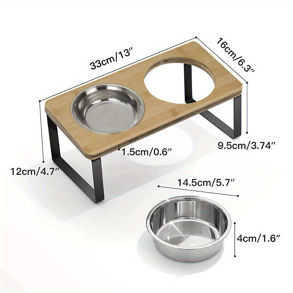Cat Bowls & Feeding Station with Dishwasher-Safe, Non-Slip - product gallery image 6