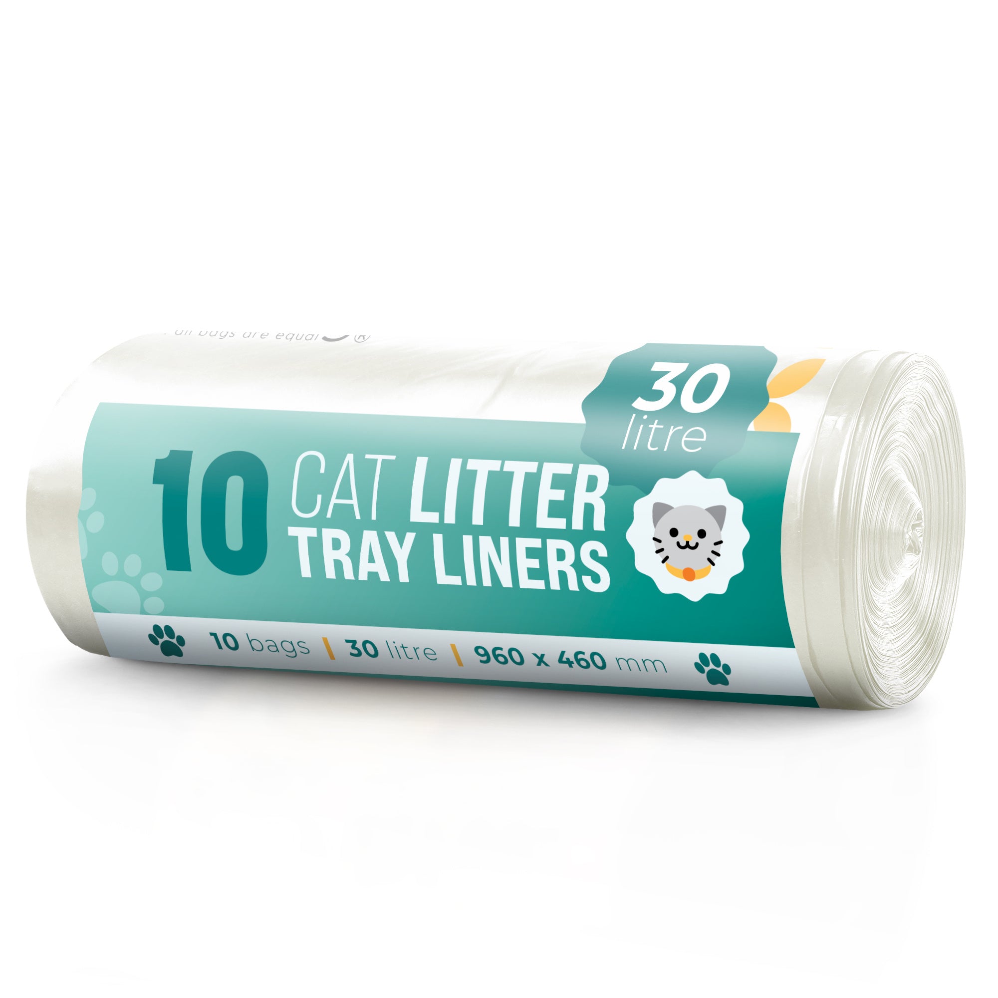 Cat Litter Tray Liner with 2 Pack ( 20 units ), Large Liners - product gallery image 2
