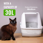 Cat Litter Tray Liner with 2 Pack ( 20 units ), Large Liners - product gallery image 3