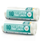 Cat Litter Tray Liner with 2 Pack ( 20 units ), Large Liners