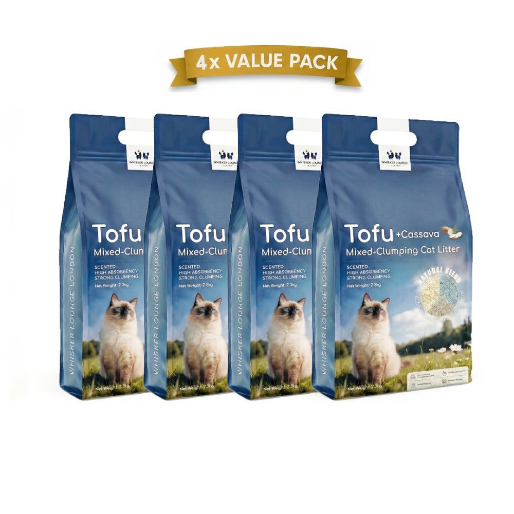 Cat Litter with 2.3kg, Plastic, Cassava Tofu 2.3kg Clumping, Low Dust - product gallery image 3