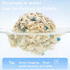 Cat Litter with 2.3kg, Plastic, Cassava Tofu 2.3kg Clumping, Low Dust - product gallery image 6