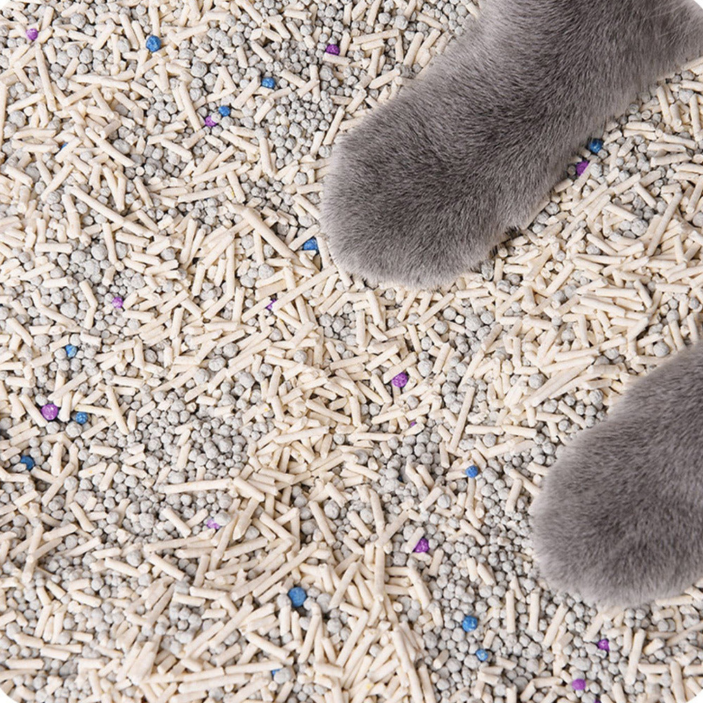 Cat Litter with 6L, Original Tofu Coloured Clumping Granules