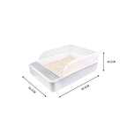 Cat Litter with Foldable, Non-Slip, 5cm, Extra Large High-Sided Tray Scoop Anti-Splash - product gallery image 17