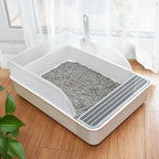 Cat Litter with Foldable, Non-Slip, 5cm, Extra Large High-Sided Tray Scoop Anti-Splash - product gallery image 3