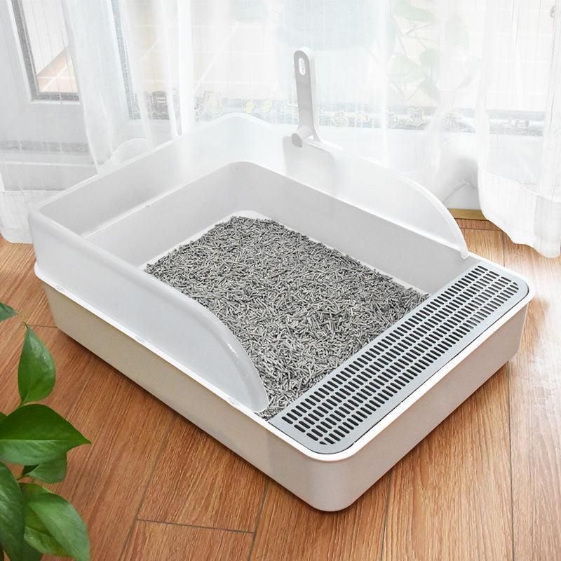 Cat Litter with Foldable, Non-Slip, 5cm, Extra Large High-Sided Tray Scoop Anti-Splash - product gallery image 3