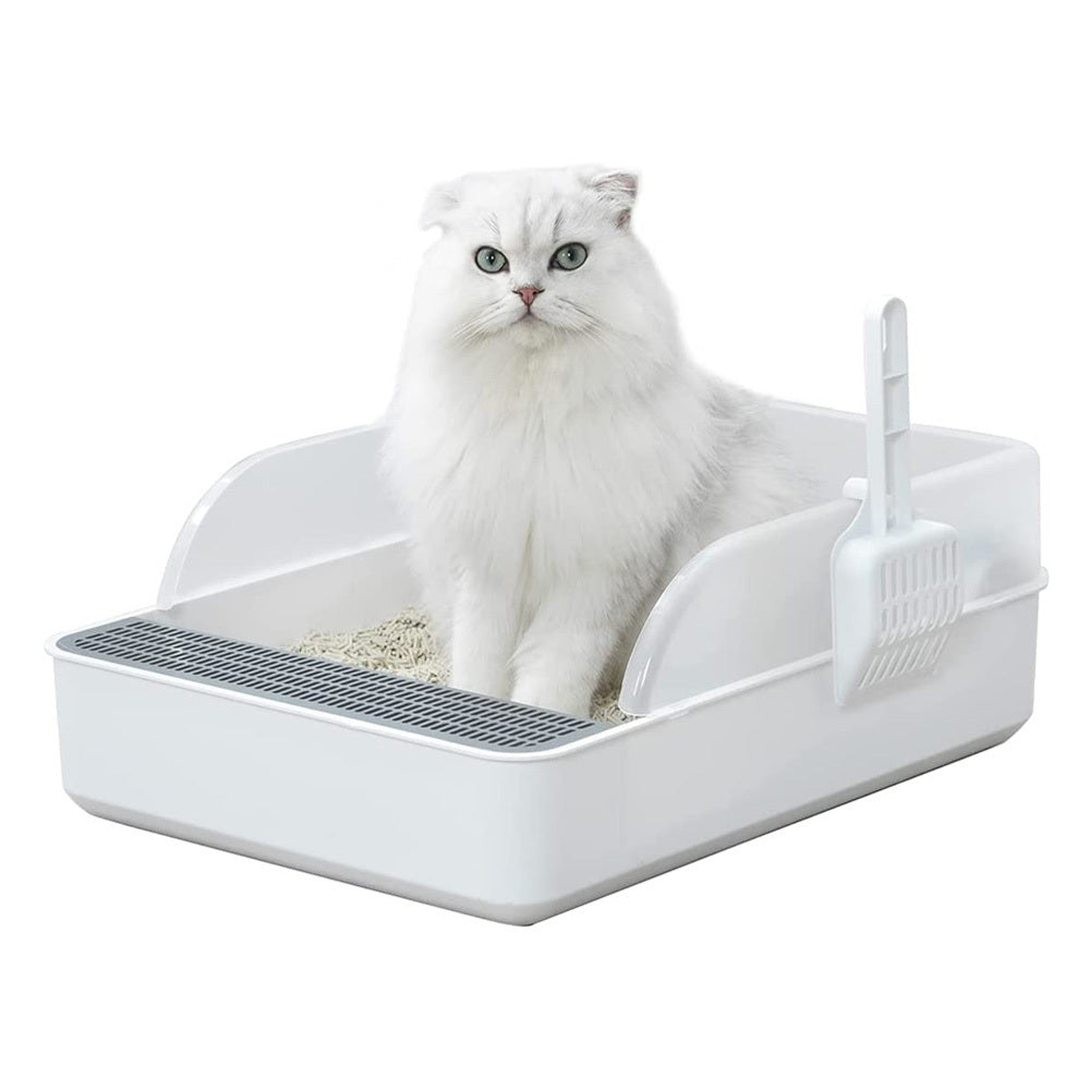 Cat Litter with Foldable, Non-Slip, 5cm, Extra Large High-Sided Tray Scoop Anti-Splash - product gallery image 4