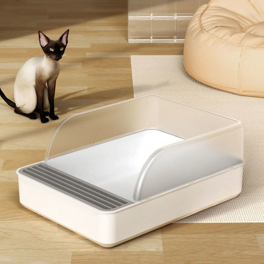 Cat Litter with Foldable, Non-Slip, 5cm, Extra Large High-Sided Tray Scoop Anti-Splash - product gallery image 5