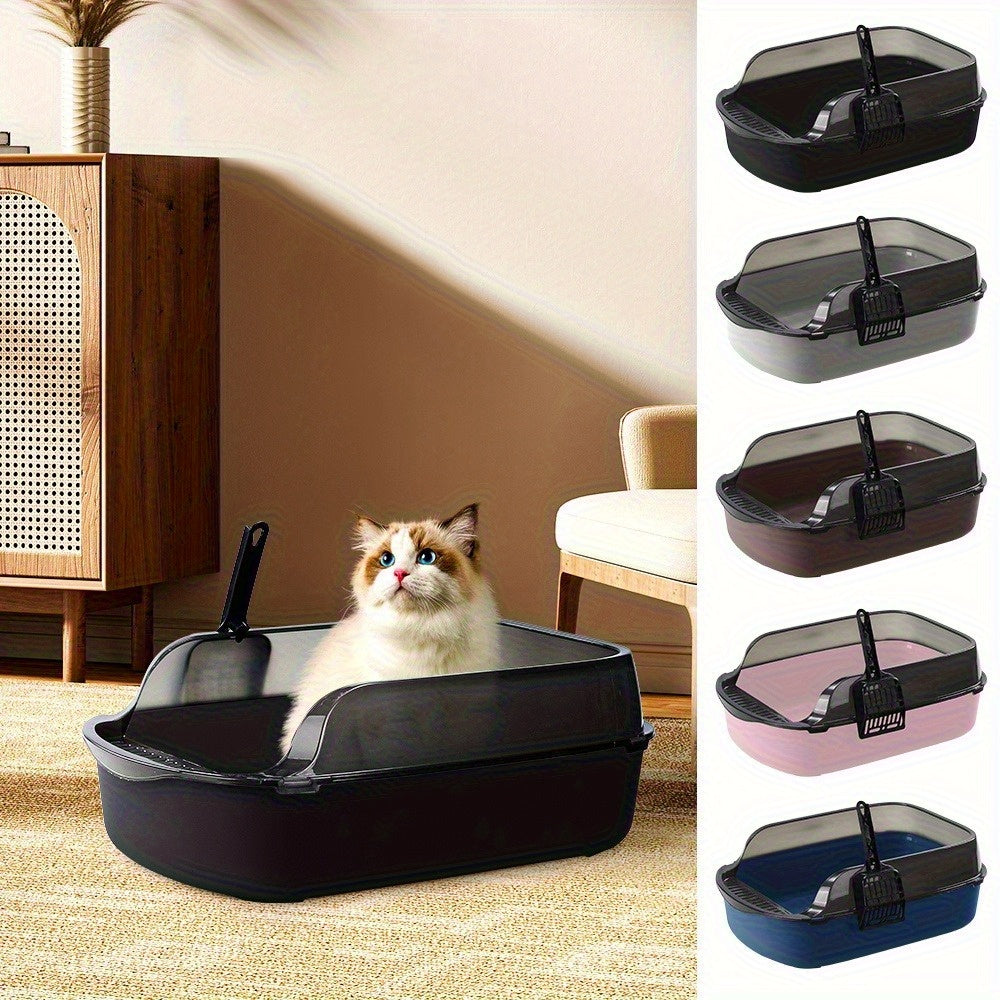 Cat Litter with Foldable, Plastic, Large High-Sided Tray Scoop Extra Deep - product gallery image 15
