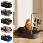 Cat Litter with Foldable, Plastic, Large High-Sided Tray Scoop Extra Deep - product gallery image 17