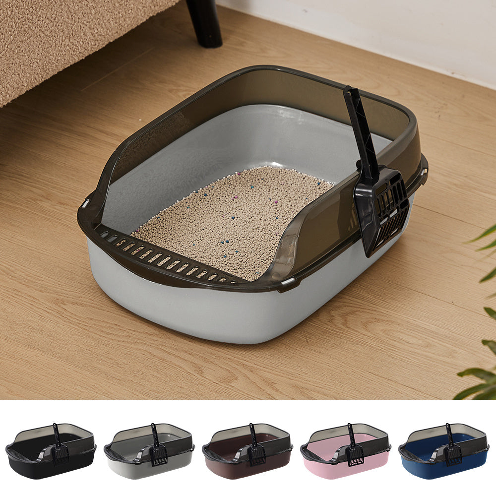 Cat Litter with Foldable, Plastic, Large High-Sided Tray Scoop Extra Deep - product gallery image 2