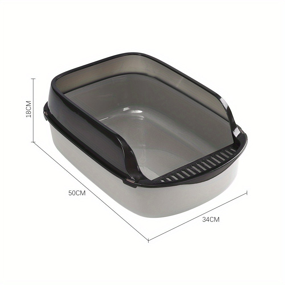 Cat Litter with Foldable, Plastic, Large High-Sided Tray Scoop Extra Deep - product gallery image 4