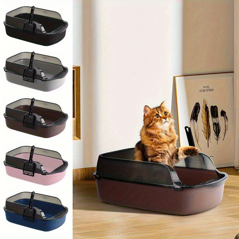 Cat Litter with Foldable, Plastic, Large High-Sided Tray Scoop Extra Deep - product gallery image 6