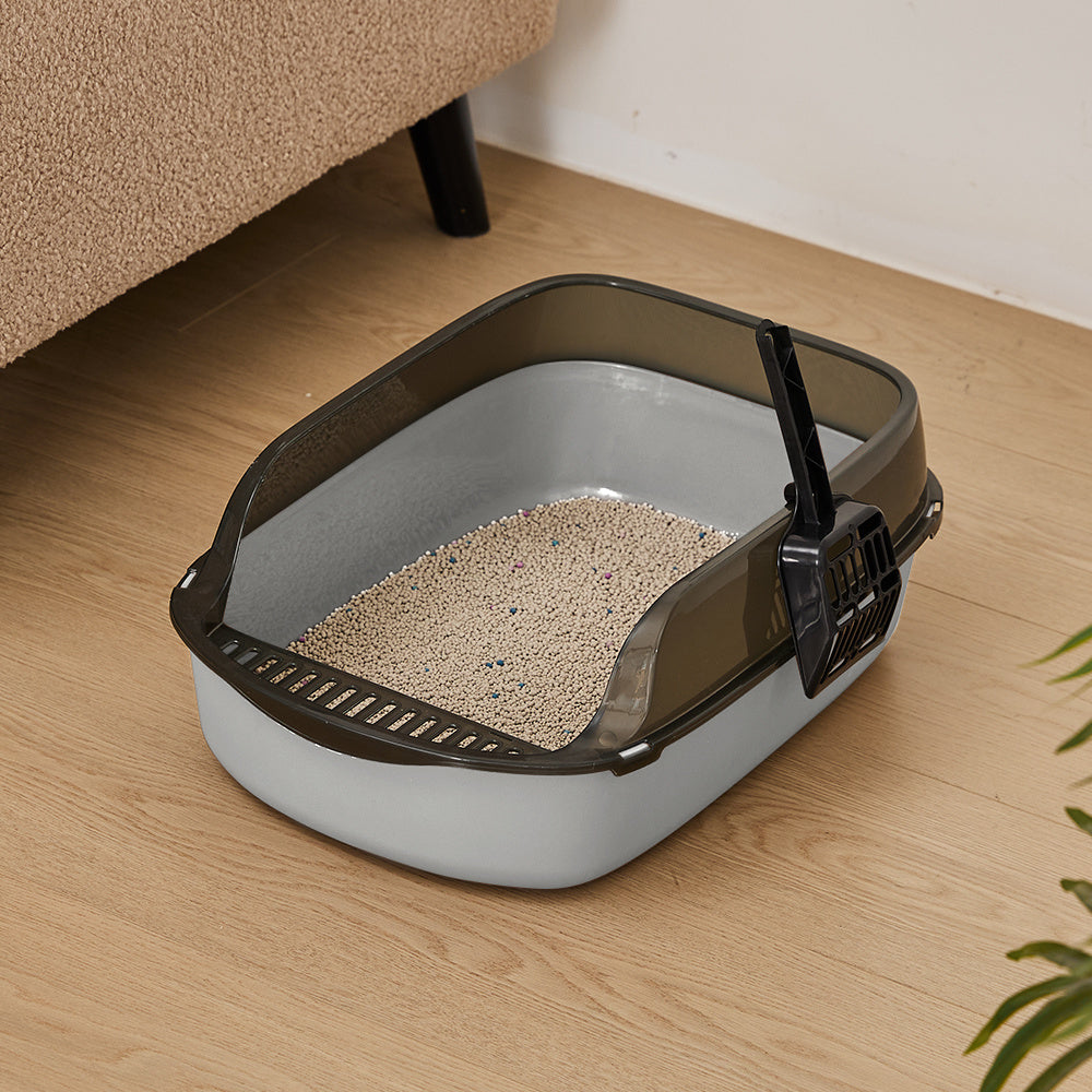 Cat Litter with Foldable, Plastic, Large High-Sided Tray Scoop Extra Deep - product gallery image 7
