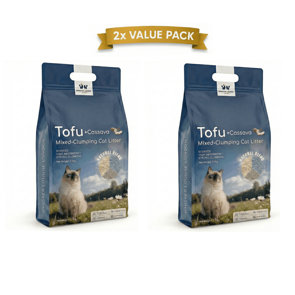 Cat Litter with Lockable, 2.3kg, 2 Value Packs, Cassava Tofu Mixed 2.3kg Triple Blend - product gallery image 7