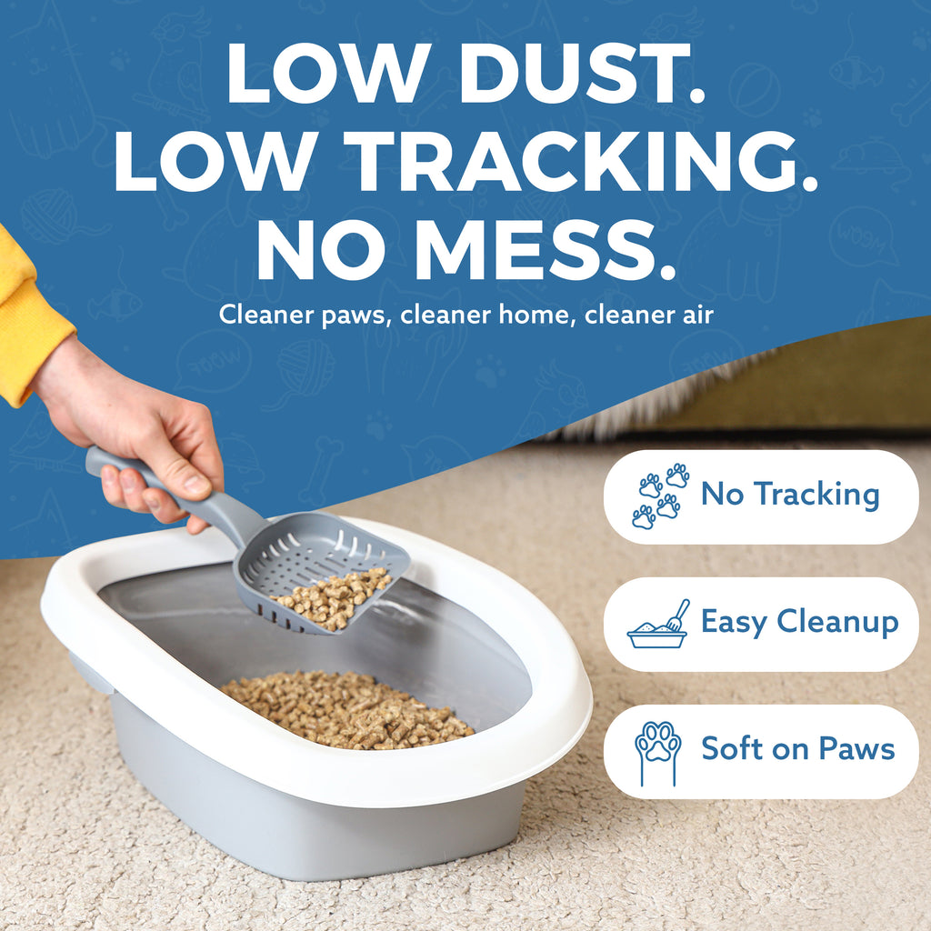 Cat Litter with Wood, 30L, Scandinavian Timber Wood Pellet Virgin Wood - product gallery image 4