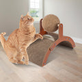Cat Scratcher with 30CM, Board Hanging Sisal Ball Toy Durable - Variant, 30CM option