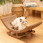 Cat Scratcher with L, Rocking Sofa, Curved Cardboard Rocking Lounge Bed 2-in-1 - product gallery image 10