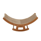 Cat Scratcher with L, Rocking Sofa, Curved Cardboard Rocking Lounge Bed 2-in-1 - product gallery image 5