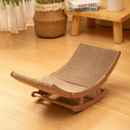 Cat Scratcher with L, Rocking Sofa, Curved Cardboard Rocking Lounge Bed 2-in-1 - product gallery image 9