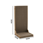 Cat Scratcher with Large, L-Shape Cardboard Pad 24x25x50cm Large Indoor - product gallery image 2