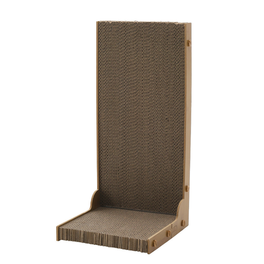 Cat Scratcher with Large, L-Shape Cardboard Pad 24x25x50cm Large Indoor - product gallery image 8
