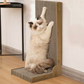 Cat Scratcher with Large, L-Shape Cardboard Pad 24x25x50cm Large Indoor