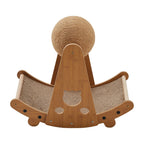 Cat Scratchers & Climbing Frame with Wood, 52*25.6*45.6cm - product gallery image 10