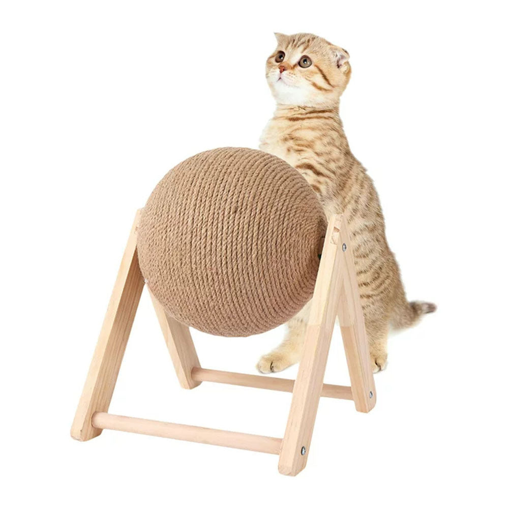 Cat Scratchers & Post with Non-Slip, Wood, 18*18*16cm - product gallery image 3