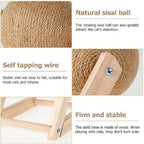 Cat Scratchers & Post with Non-Slip, Wood, 18*18*16cm - product gallery image 7