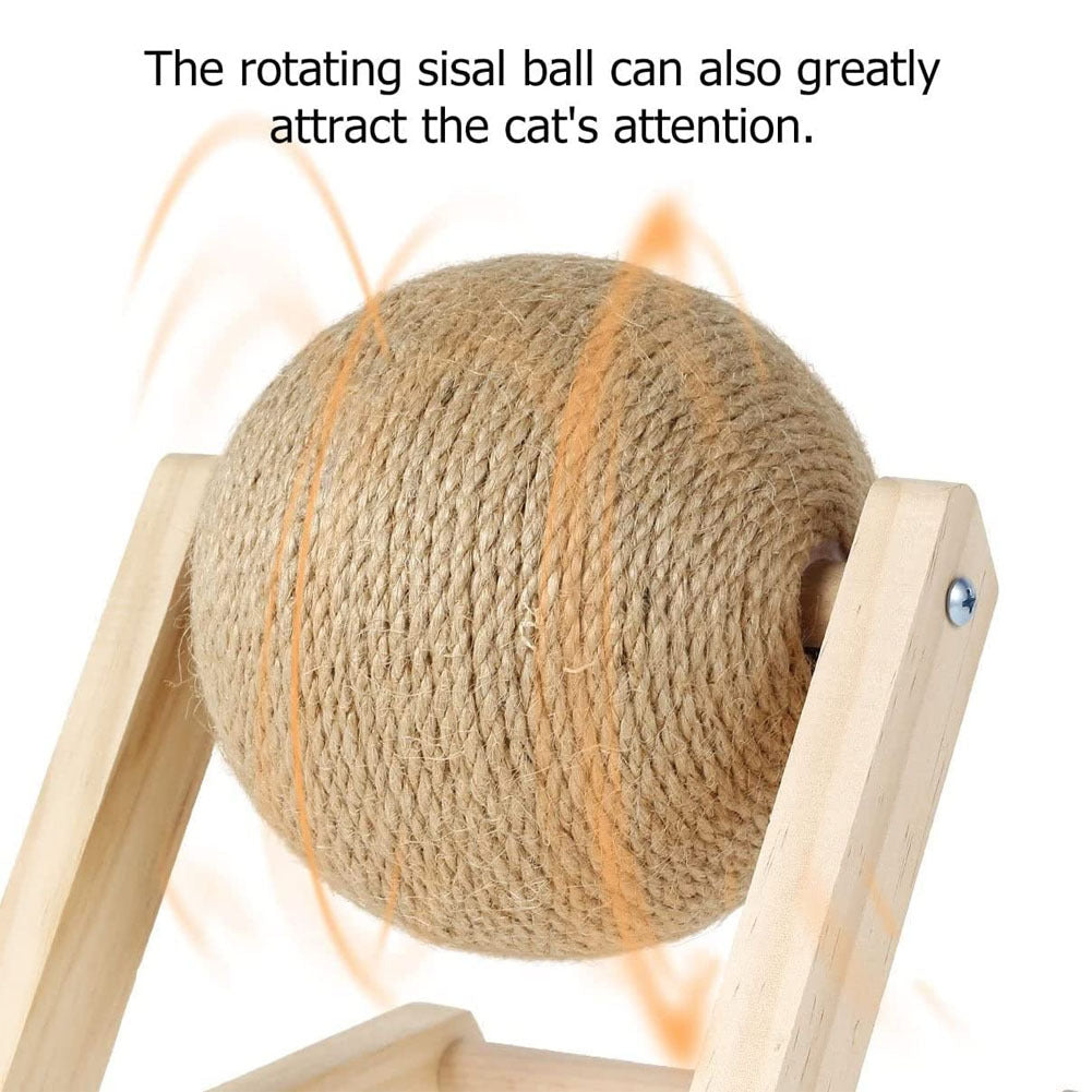 Cat Scratchers & Post with Non-Slip, Wood, 18*18*16cm - product gallery image 8