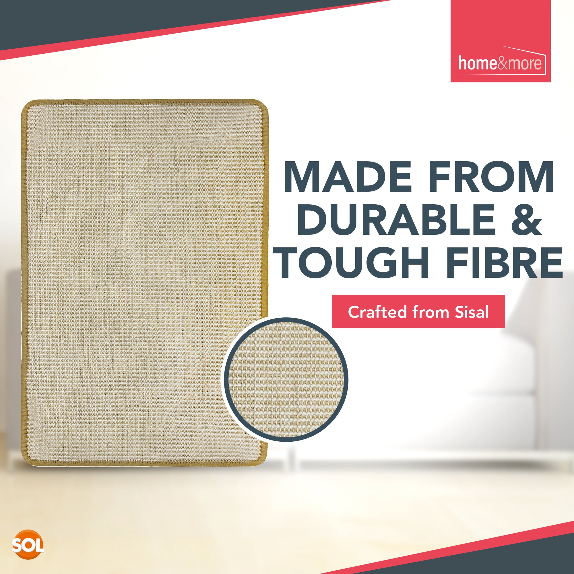 Cat Scratching Mats & Pad with Foldable, Non-Slip, Wood - product gallery image 5