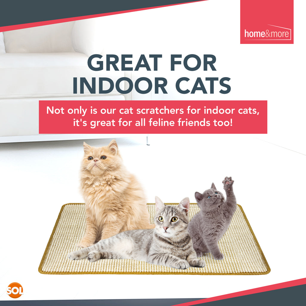 Cat Scratching Mats & Pad with Foldable, Non-Slip, Wood - product gallery image 6