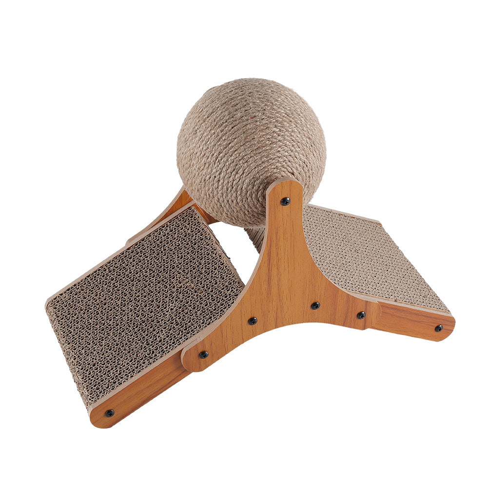 Cat Scratching Post with 35*15*26cm, Sisal Scratcher Ball Stylish Vertical - product gallery image 10