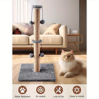 Cat Scratching Post with Easy Assembly, 74cm, 4 Toy Ball - product gallery image 12