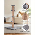 Cat Scratching Post with Easy Assembly, 74cm, 4 Toy Ball - product gallery image 6