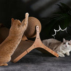 Cat Scratching Toy with Wheels, 35*15*26cm, Sisal Ball Ferris Wheel Rotating Base - product gallery image 6