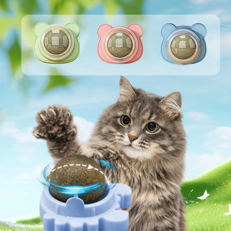 Cat Toy with 3pcs, Natural Rattan Balls 3pcs Interactive Chew - product gallery image 12