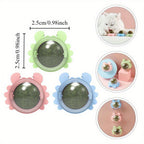 Cat Toy with 3pcs, Natural Rattan Balls 3pcs Interactive Chew - product gallery image 4