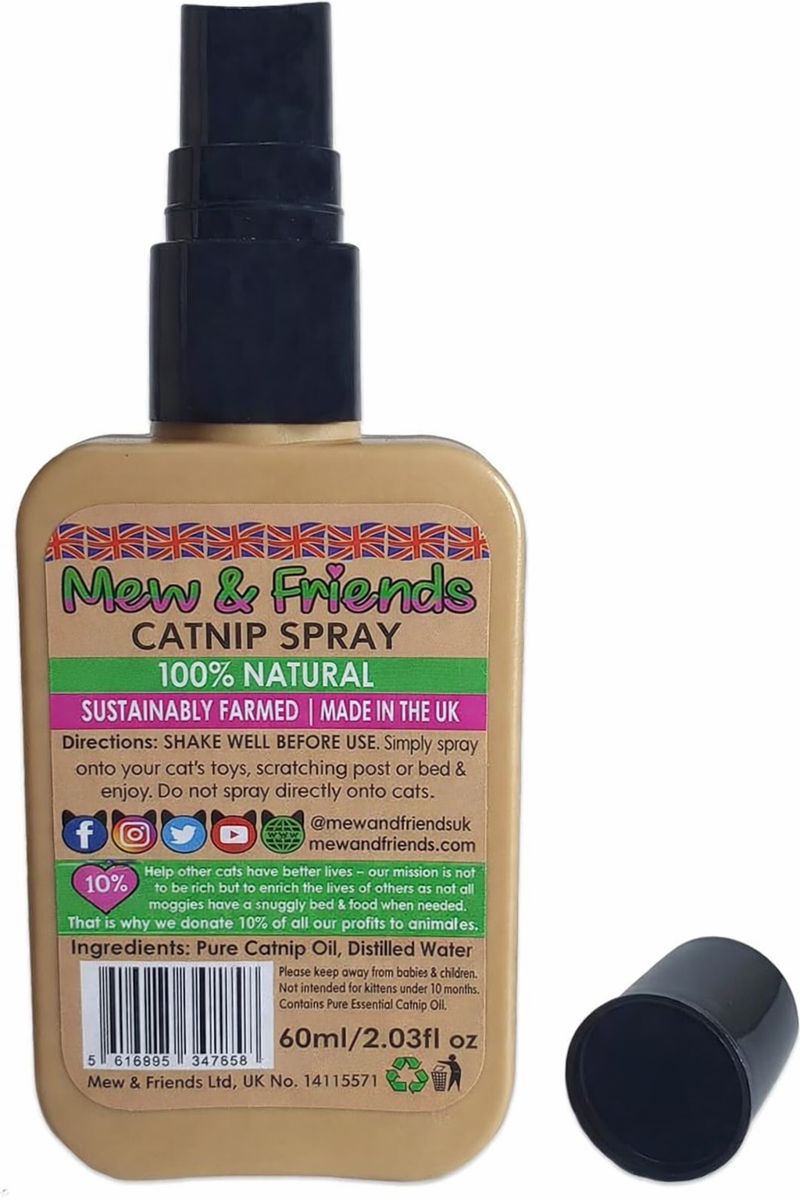Cat Toys & Accessorie with 60ml, Toy Refresher Spray Revives Interest - product gallery image 3