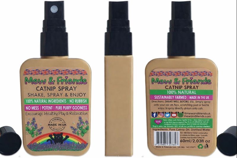 Cat Toys & Accessorie with 60ml, Toy Refresher Spray Revives Interest - product gallery image 4