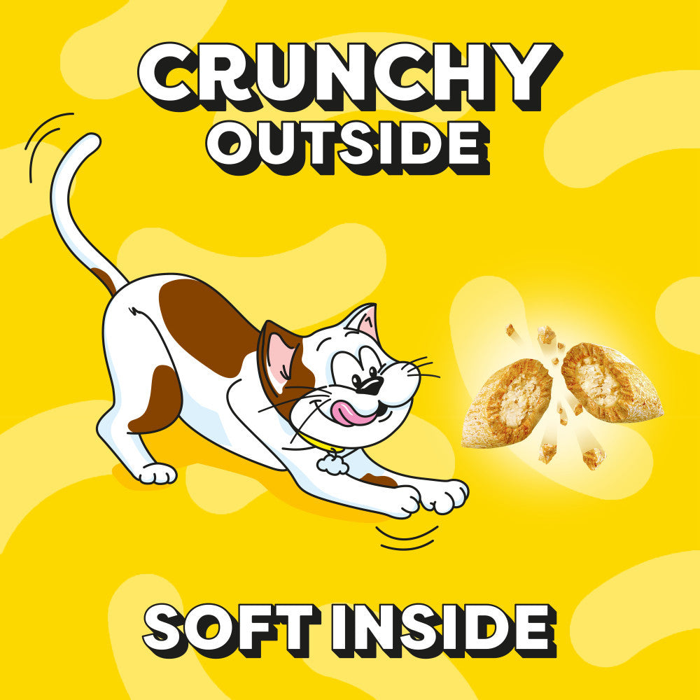 Cat Treats & Snack with 350g, 1.4kg, Cheese, Dreamies Cheese Mega Tubs (1.4kg) Dual - product gallery image 9