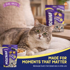 Cat Treats & Snack with 6 Pack, 6pk, Chicken Flavour Pillow Snacks Crunchy Outside - product gallery image 6