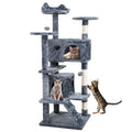 Cat Tree with 138 cm Tower Multi-Level Cats Activity Centre