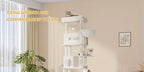 Cat Tree with 210cm, Indoor Cats, Large Tall Tower, Multi-Level - product gallery image 19