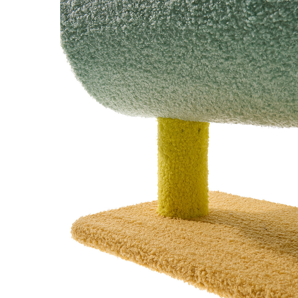 Cat Tree with 33.5*24*65CM, Scratching Post, Hammock, Condo Perch - product gallery image 7