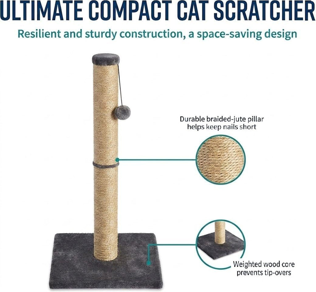 Cat Tree with 40cm, 1, Scratching Post Scratch Post Kitten Scratcher - product gallery image 15