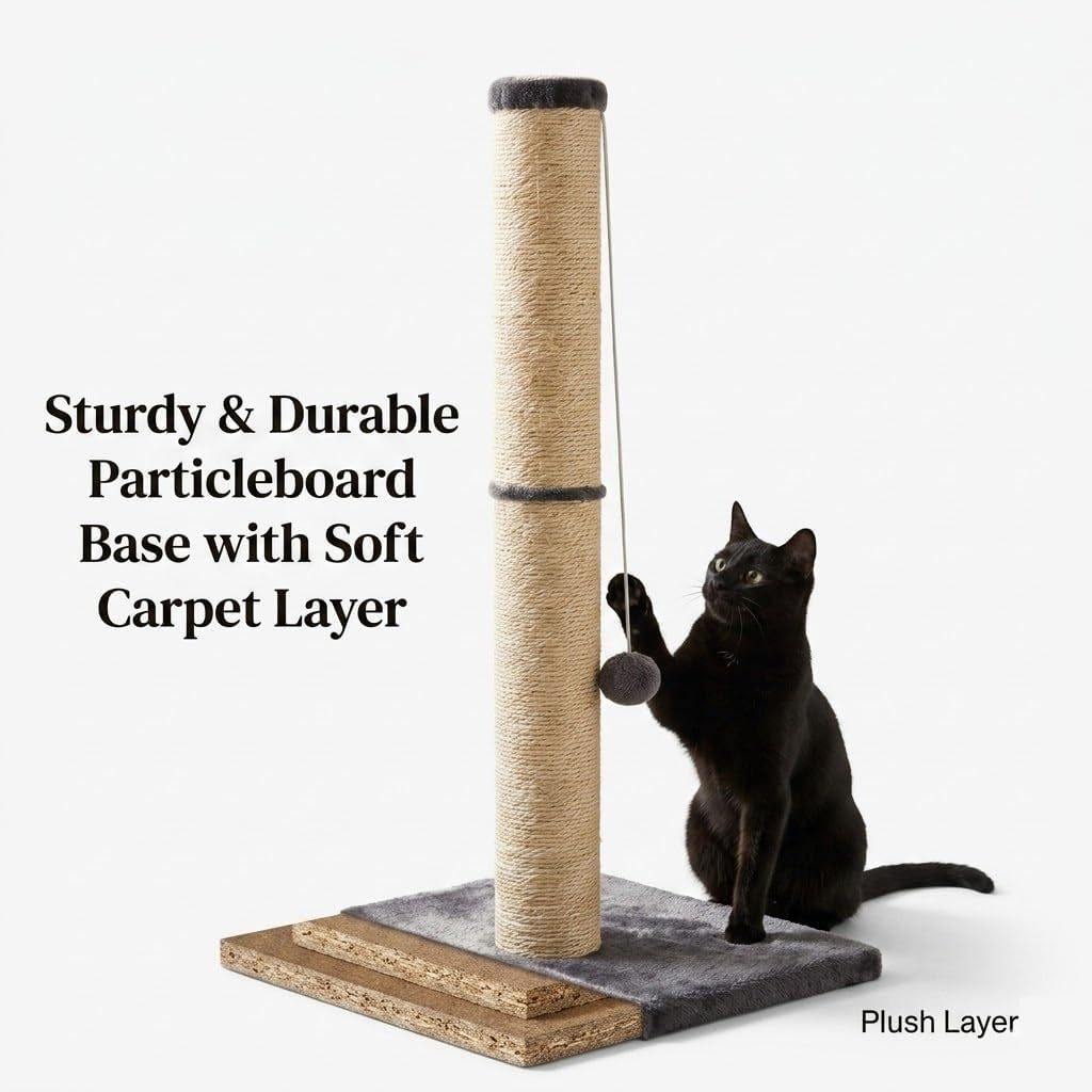 Cat Tree with 40cm, 1, Scratching Post Scratch Post Kitten Scratcher - product gallery image 5