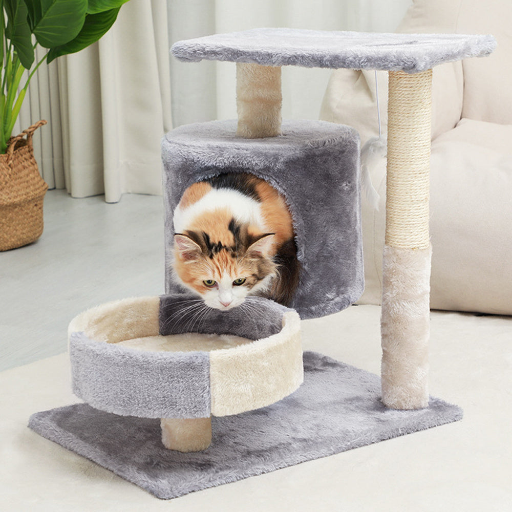 Cat Tree with 50*35*52cm, Climbing Tower Ultimate Indoor Playground Your - product gallery image 5